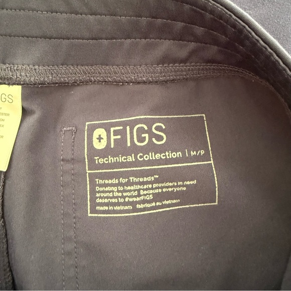 FIGS Navy Blue Livingston Pants- MP - Picture 5 of 8